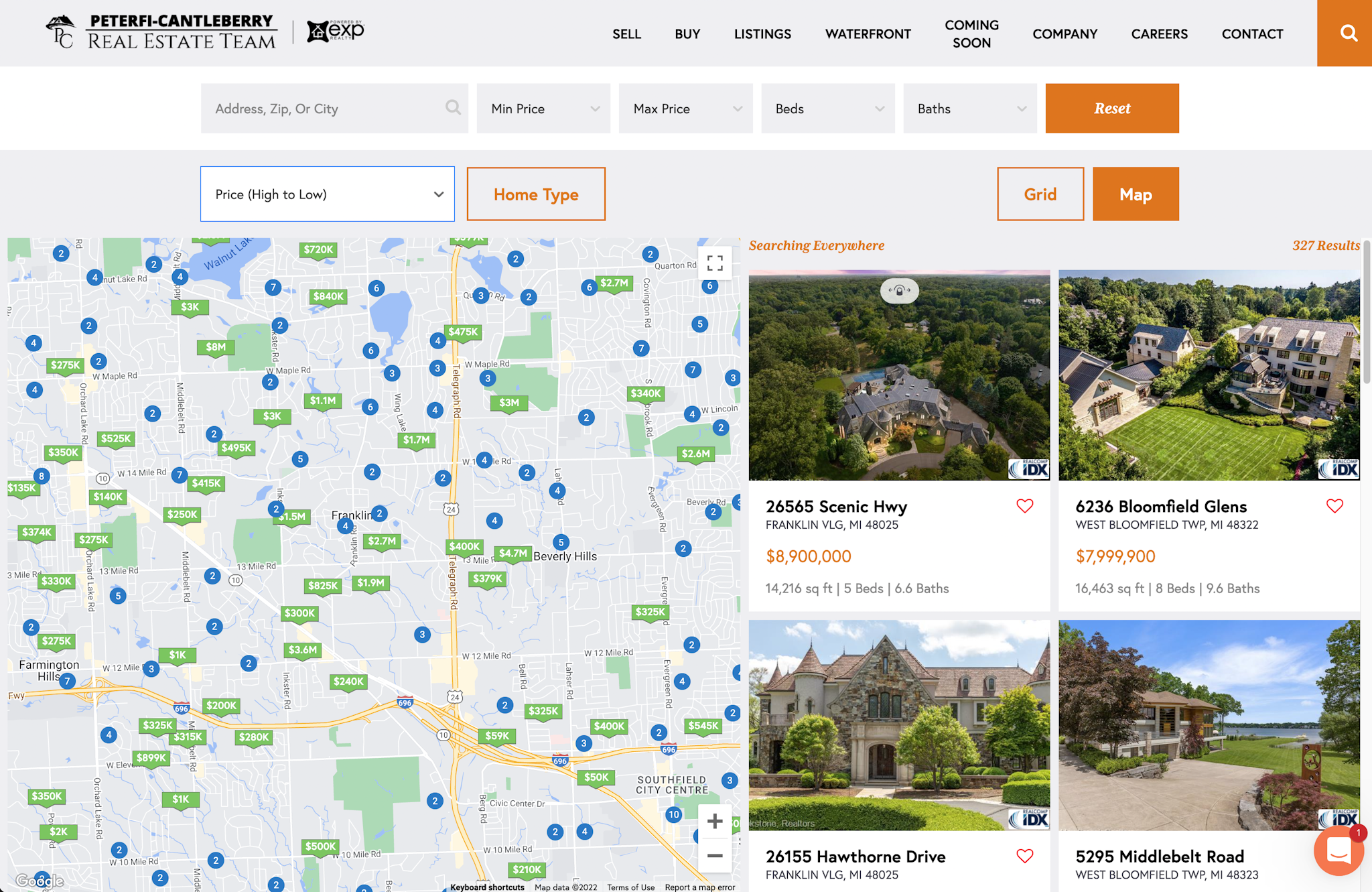 Real Estate MLS Listings Application